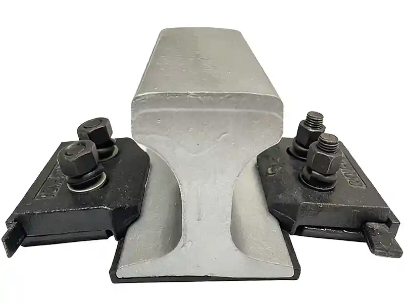 welded rail clip installation